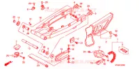 BRAS OSCILLANT pour Honda XR 650 L de 2004