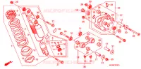 AMORTISSEUR ARRIERE pour Honda XR 650 L de 2005