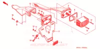FEU ARRIERE pour Honda XR 650 L de 2005