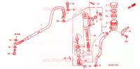 MAITRE CYLINDRE DE FREIN ARRIERE pour Honda XR 650 L de 2005