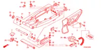 BRAS OSCILLANT pour Honda XR 650 L de 2006