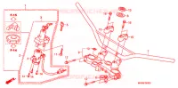 GUIDON pour Honda XR 650 L de 2006