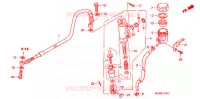 MAITRE CYLINDRE DE FREIN ARRIERE pour Honda XR 650 L de 2008
