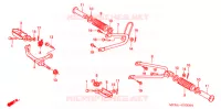 REPOSE PIED pour Honda XR 650 L de 2008