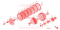 EMBRAYAGE pour Honda XR 650 L de 2009