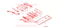 OUTIL pour Honda XR 650 L de 2009