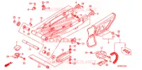 BRAS OSCILLANT pour Honda XR 650 L de 2011
