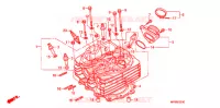 CULASSE pour Honda XR 650 L de 2011
