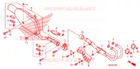SILENCIEUX D'ECHAPPEMENT pour Honda XR 650 L de 2012