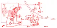 GUIDON pour Honda XR 650 L de 2013