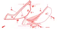 COUVERCLES LATERAUX pour Honda XR 650 L de 2013
