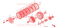 EMBRAYAGE pour Honda XR 650 L de 2015