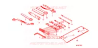 OUTIL pour Honda XR 650 L de 2015