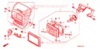 PHARE pour Honda XR 650 L de 2015