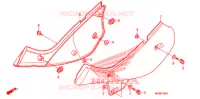 COUVERCLES LATERAUX pour Honda XR 650 L de 2016