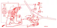 GUIDON pour Honda XR 650 L de 2016