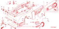 BRAS OSCILLANT pour Honda XR 650 L de 1993