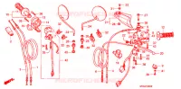 COMMODOS   POIGNEES pour Honda XR 650 L de 1993