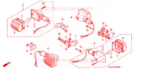CLIGNOTANT pour Honda XR 650 L de 1993