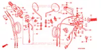 COMMODOS   POIGNEES pour Honda XR 650 L de 1993