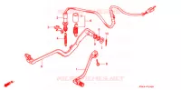 PEDALE pour Honda XR 650 L de 1993