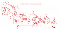 SILENCIEUX D'ECHAPPEMENT pour Honda XR 650 L de 1993