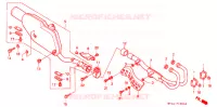 SILENCIEUX D'ECHAPPEMENT pour Honda XR 650 L de 1994