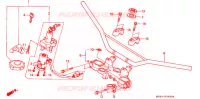 GUIDON   TE DE FOURCHE pour Honda XR 650 L de 1994