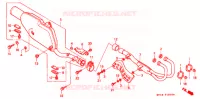 SILENCIEUX D'ECHAPPEMENT pour Honda XR 650 L de 1995