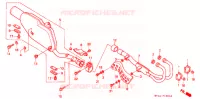 SILENCIEUX D'ECHAPPEMENT pour Honda XR 650 L de 1997