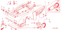 BRAS OSCILLANT pour Honda XR 650 L de 1997