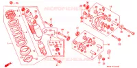 AMORTISSEUR ARRIERE pour Honda XR 650 L de 1999