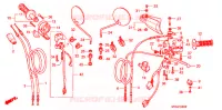 COMMODOS   POIGNEES pour Honda XR 650 L de 1999