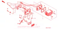 FEU ARRIERE pour Honda XR 650 L de 1999