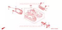 COUVERCLE DE POUSSOIR pour Honda XR 650 R de 2001