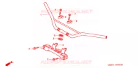 GUIDON   TE DE FOURCHE pour Honda XR 650 R de 2002