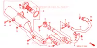 SILENCIEUX D'ECHAPPEMENT pour Honda XR 650 de 2006