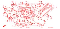 CADRE pour Honda XR 650 R de 2000