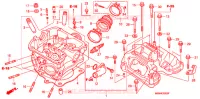 CULASSE pour Honda XR 650 R de 2000