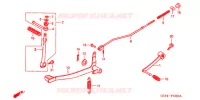 PEDALE pour Honda XR 70 de 1997