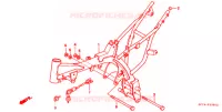 CADRE pour Honda XR 70 de 1999