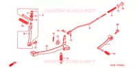 PEDALE pour Honda XR 70 de 1999
