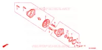 POMPE A HUILE pour Honda XR 80 de 2002