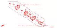 POMPE A HUILE pour Honda XR 80 de 1991
