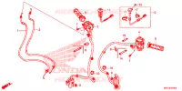 COMMODO   LEVIER   CABLE pour Honda X ADV 750 35KW de 2018