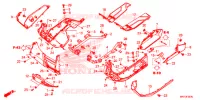 MARCHE PIEDS pour Honda X ADV 750 35KW de 2018