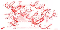 MARCHE PIEDS pour Honda X ADV 750 L de 2018