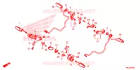 CLIGNOTANT pour Honda CB 1000 R ABS de 2018