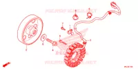 ALTERNATEUR pour Honda CB 1000 R ABS de 2018