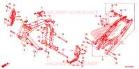 CADRE pour Honda CB 1000 R ABS de 2018